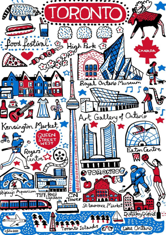 Toronto Postcard (Julia Gash)